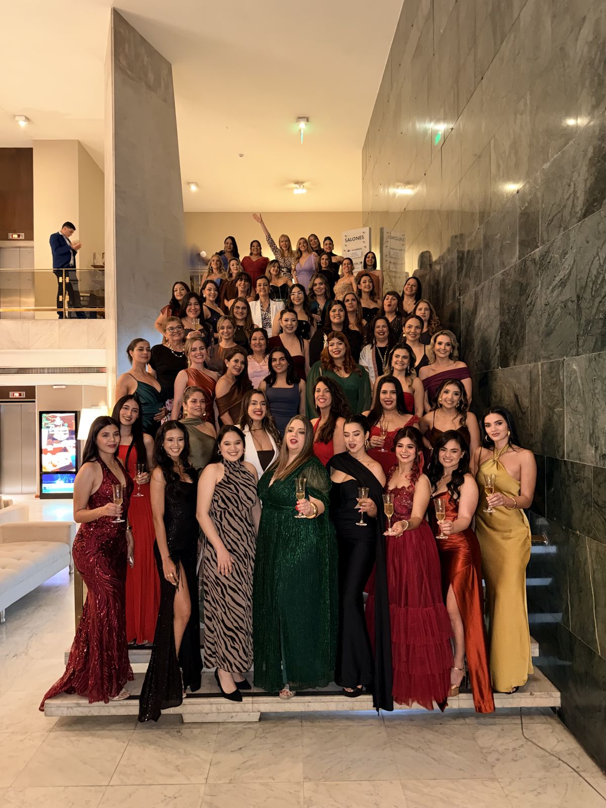 La comunidad de Mujer, Vive & Emprende al terminar un evento
